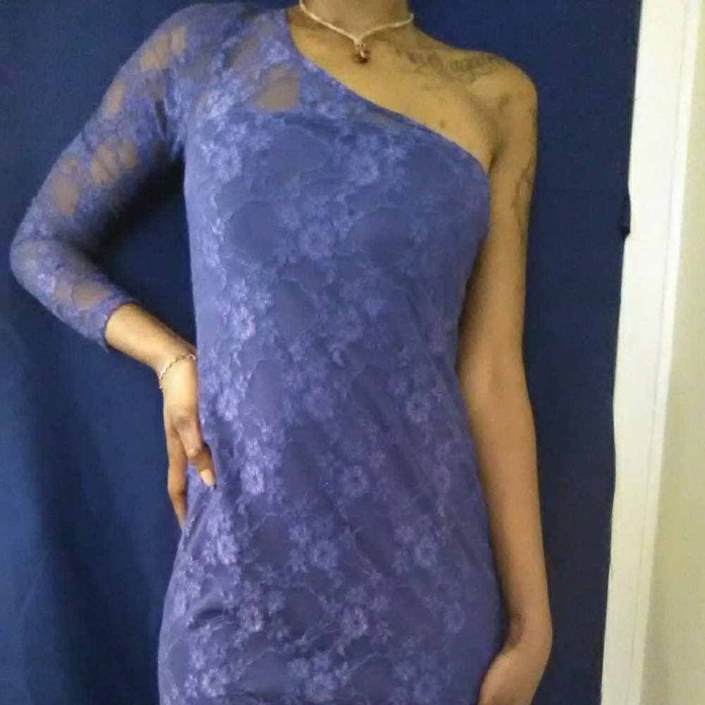 Blue Lace Dress